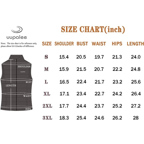 Women's Heated Vest with Battery Pack Lightweight Warm Size L - Picture 6 of 6